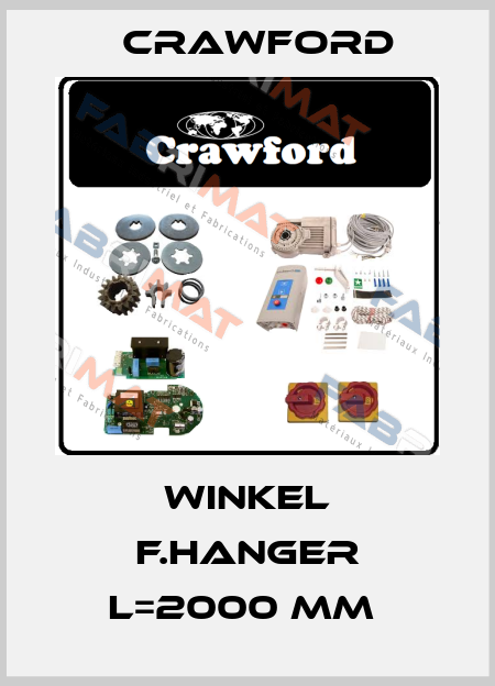 Winkel f.Hanger L=2000 mm  Crawford