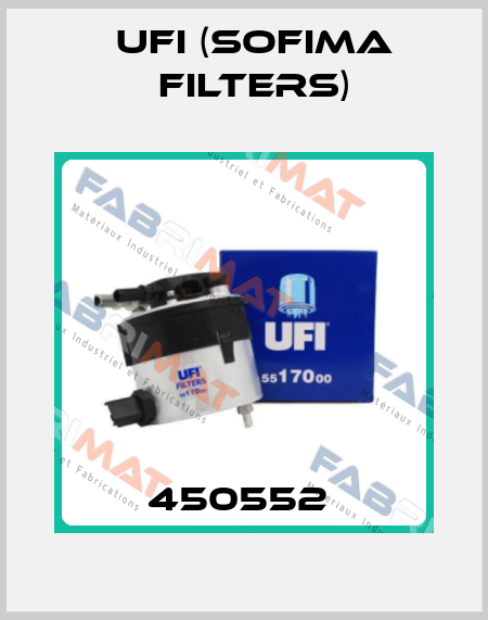 450552  Ufi (SOFIMA FILTERS)