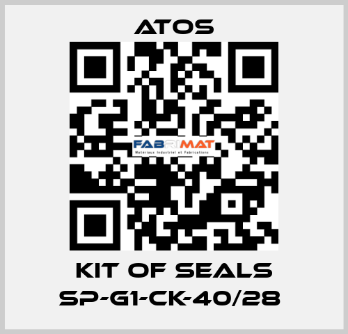 Kit of seals SP-G1-CK-40/28  Atos