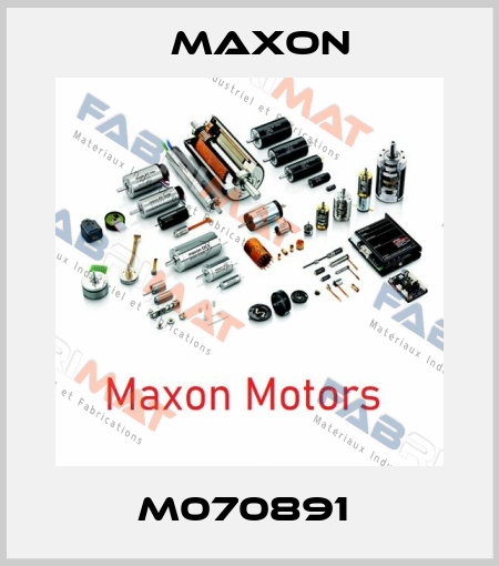 M070891  Maxon