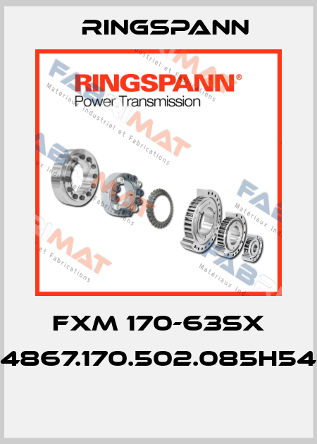 FXM 170-63SX 4867.170.502.085h54  Ringspann