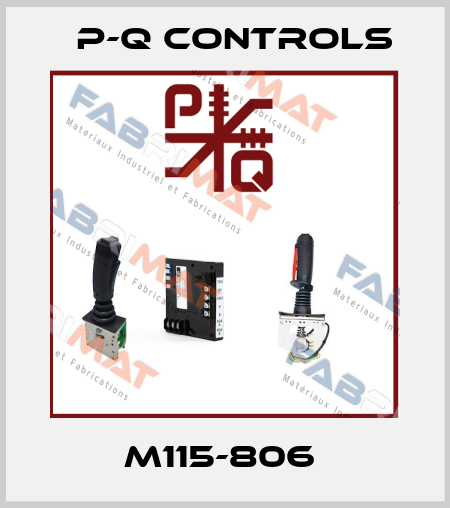 M115-806  P-Q Controls