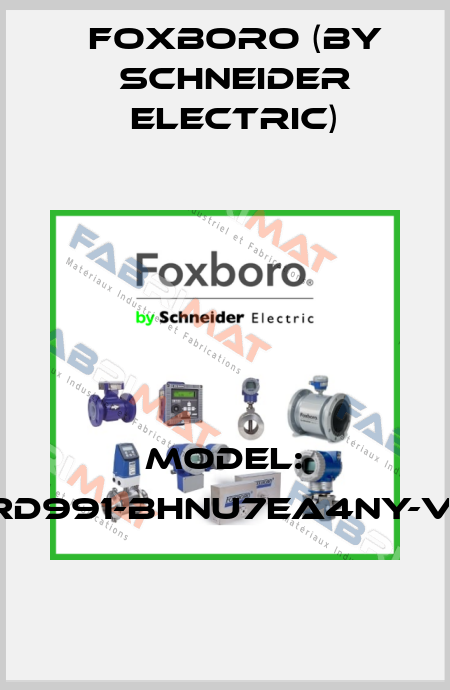 Model: SRD991-BHNU7EA4NY-V01 Foxboro (by Schneider Electric)