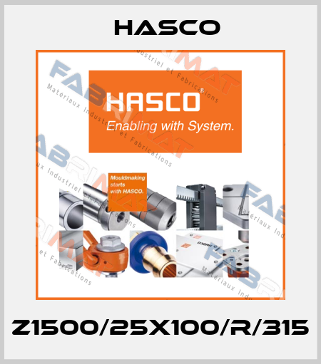 Z1500/25X100/R/315 Hasco