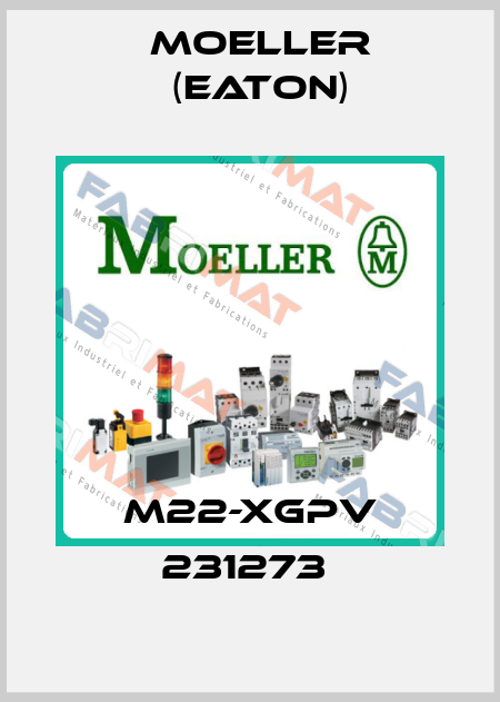 M22-XGPV 231273  Moeller (Eaton)