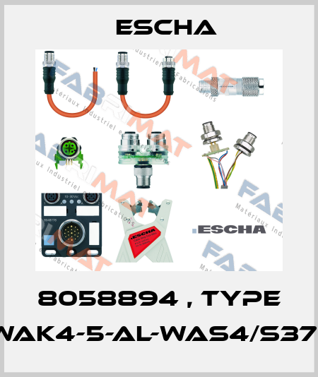 8058894 , type AL-WAK4-5-AL-WAS4/S370GY Escha