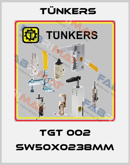 TGT 002 SW50X0238MM Tünkers