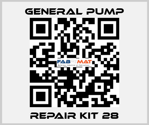 Repair Kit 28 General Pump