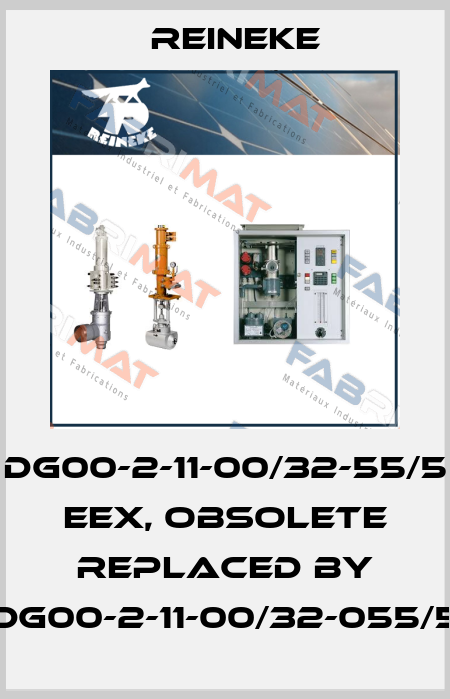 DG00-2-11-00/32-55/5 EEx, obsolete replaced by DG00-2-11-00/32-055/5 Reineke