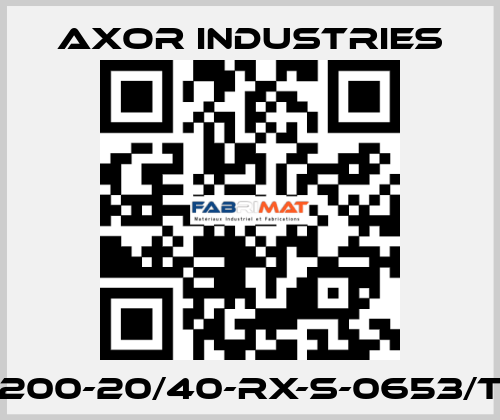 MTS-200-20/40-RX-S-0653/TO-RS Axor Industries