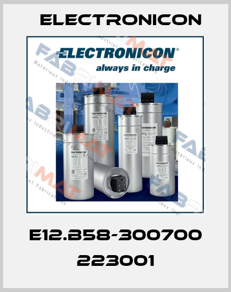 E12.B58-300700 223001 Electronicon