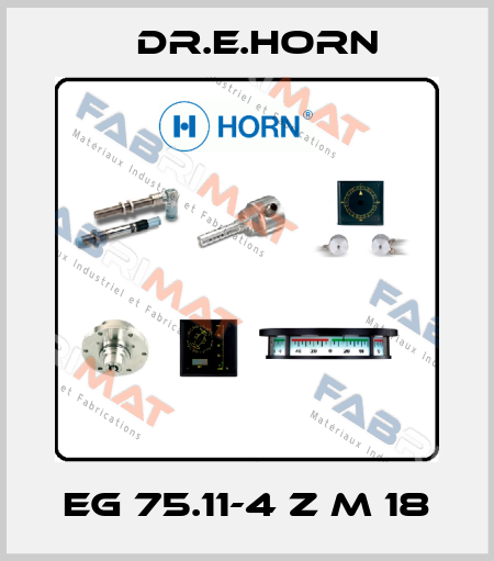 EG 75.11-4 z M 18 Dr.E.Horn