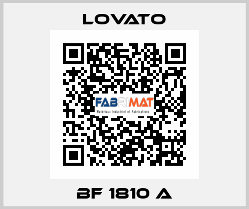 BF 1810 A Lovato