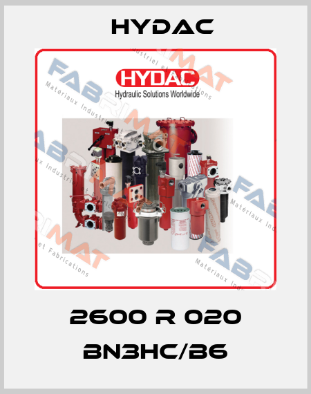 2600 R 020 BN3HC/B6 Hydac