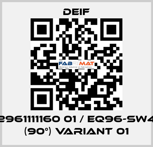 2961111160 01 / EQ96-sw4 (90°) Variant 01 Deif