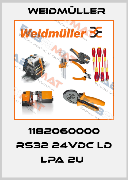 1182060000 RS32 24VDC LD LPA 2U  Weidmüller