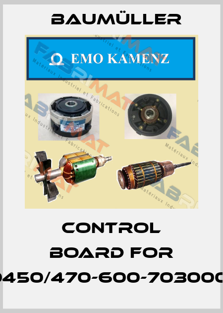 CONTROL BOARD for BKD6/0450/470-600-70300000004 Baumüller