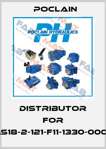 Distributor for MS18-2-121-F11-1330-0000 Poclain