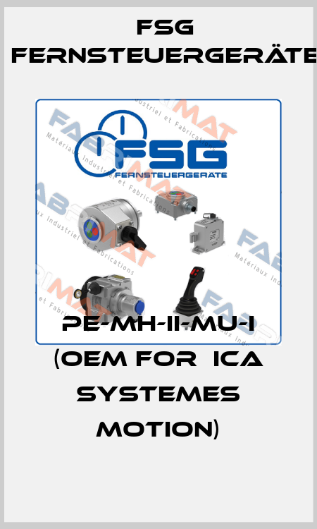 PE-MH-II-MU-I (OEM FOR  ICA Systemes Motion) FSG Fernsteuergeräte