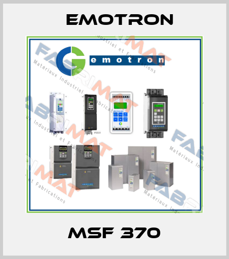 MSF 370 Emotron