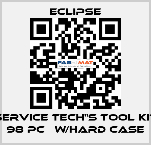 SERVICE TECH"S TOOL KIT 98 PC   w/HARD CASE Eclipse