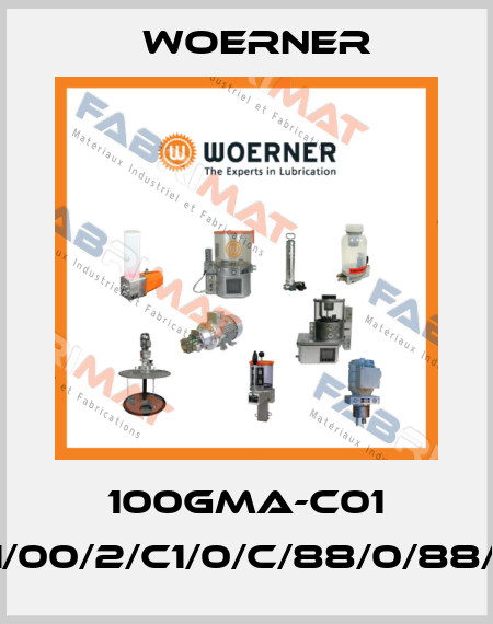 100GMA-C01 (GMA-C01/00/2/C1/0/C/88/0/88/0/88/4,5) Woerner