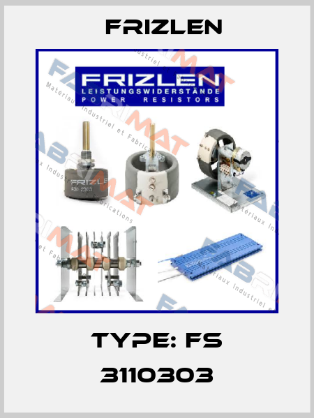 Type: FS 3110303 Frizlen