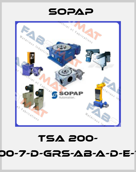 TSa 200- 3-300-7-D-GRS-AB-A-D-E-16-E Sopap
