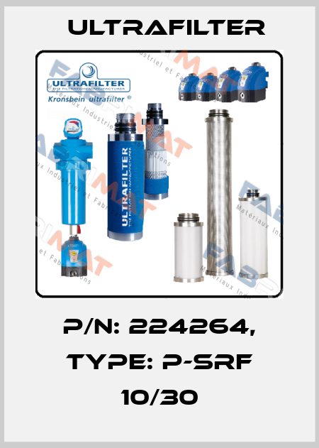 P/N: 224264, Type: P-SRF 10/30 Ultrafilter