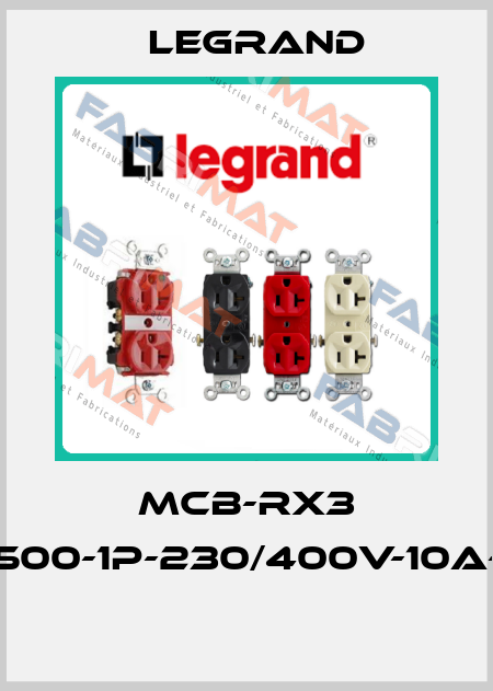 MCB-RX3 4500-1P-230/400V-10A-C  Legrand