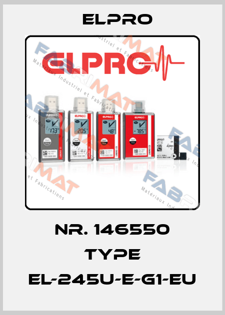 Nr. 146550 Type EL-245U-E-G1-EU Elpro