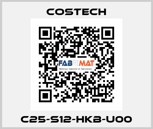 C25-S12-HKB-U00 Costech
