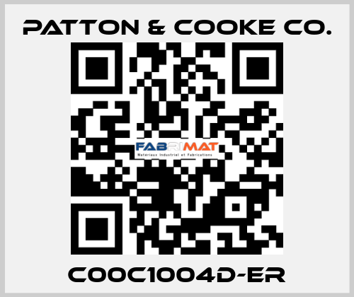 C00C1004D-ER Patton & Cooke Co.