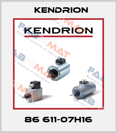 86 611-07H16 Kendrion