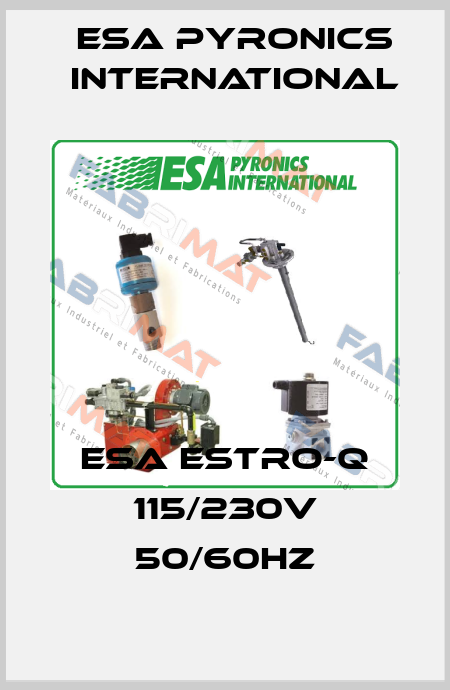 ESA ESTRO-Q 115/230V 50/60Hz ESA Pyronics International