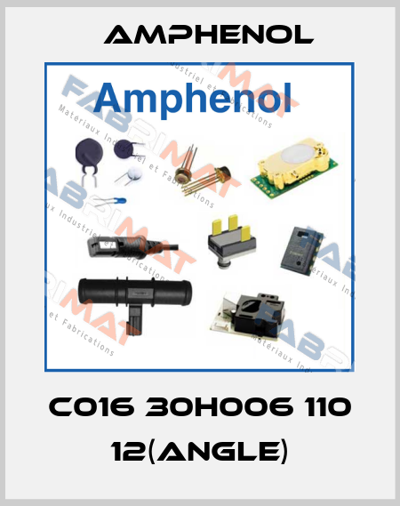 C016 30H006 110 12(angle) Amphenol