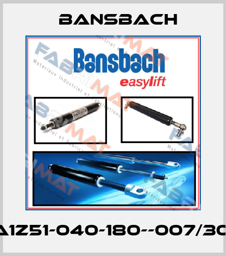 A1A1Z51-040-180--007/300N Bansbach