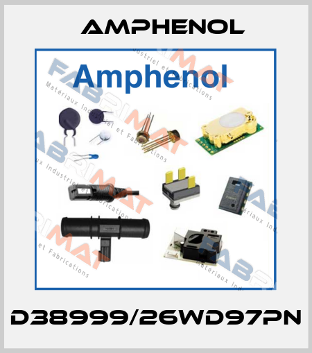 D38999/26WD97PN Amphenol