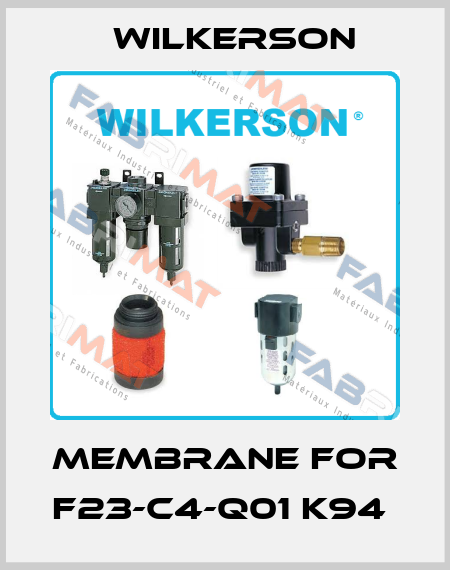MEMBRANE FOR F23-C4-Q01 K94  Wilkerson