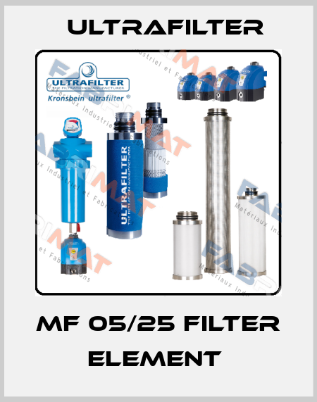 MF 05/25 FILTER ELEMENT  Ultrafilter