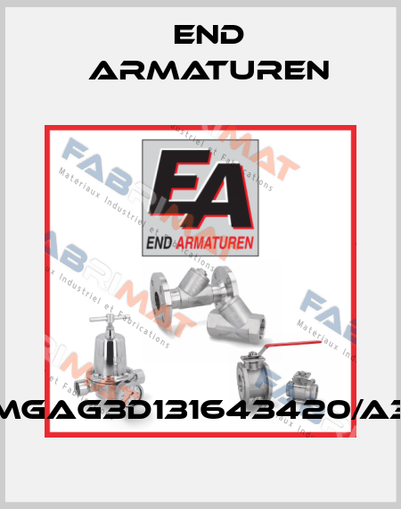 MGAG3D131643420/A3 End Armaturen