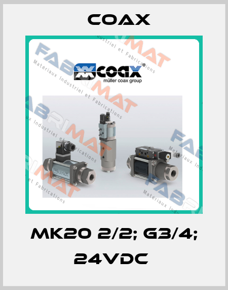 MK20 2/2; G3/4; 24VDC  Coax