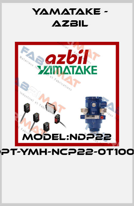 MODEL:NDP22 ID:PDPT-YMH-NCP22-0T1000MM  Yamatake - Azbil