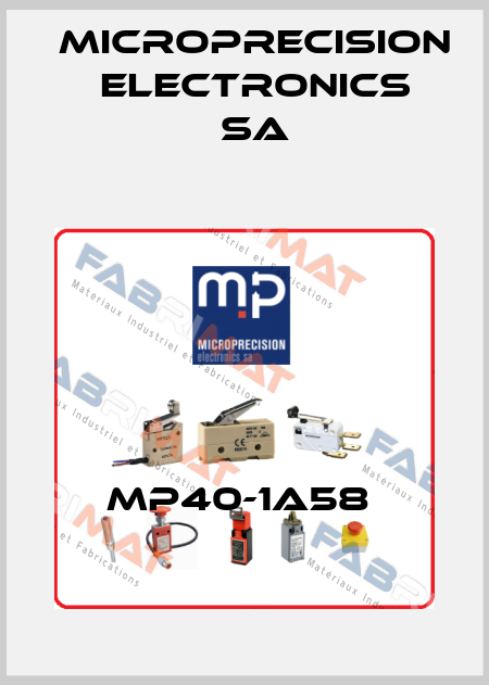 MP40-1A58  Microprecision Electronics SA