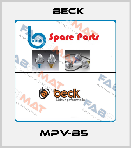 MPV-B5  Beck