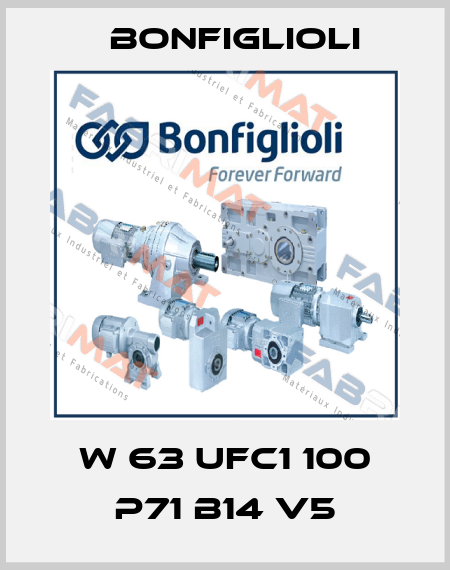 W 63 UFC1 100 P71 B14 V5 Bonfiglioli
