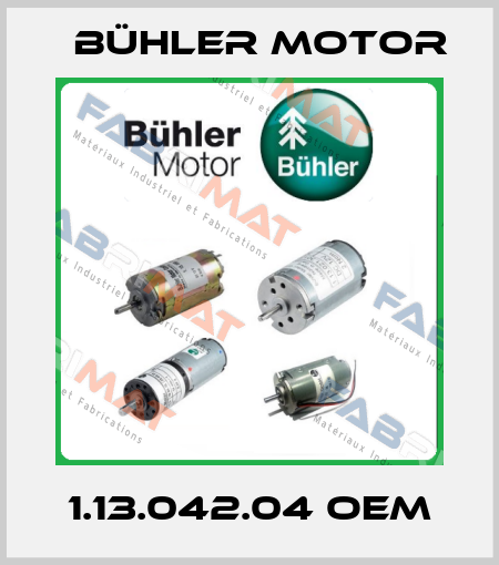1.13.042.04 OEM Bühler Motor