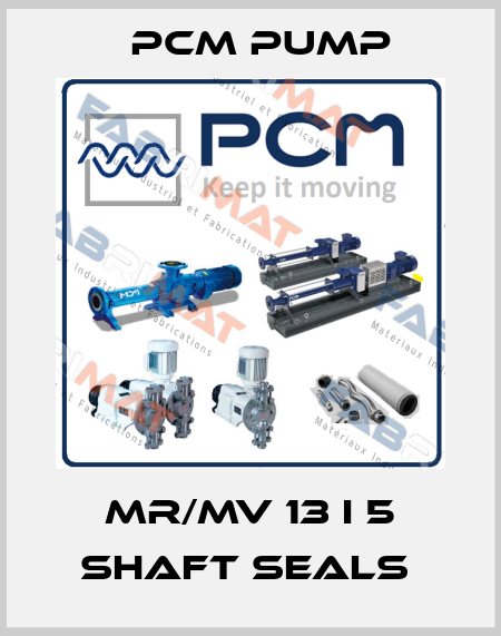 MR/MV 13 I 5 SHAFT SEALS  PCM Pump