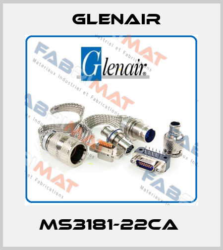 MS3181-22CA  Glenair