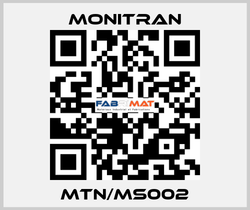 MTN/MS002 Monitran